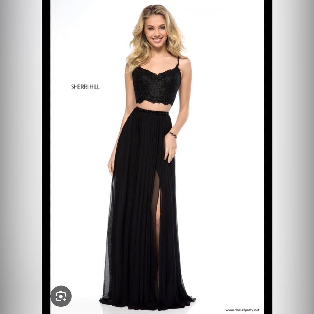 Sherri Hill 2 piece prom dress